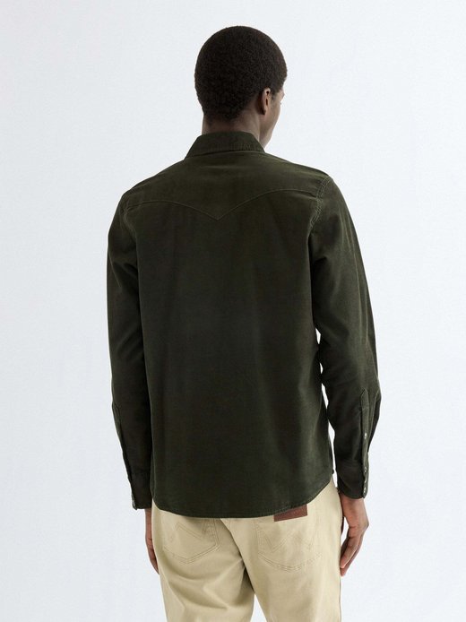 Herren Langarmhemd - Western