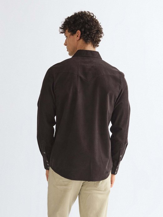 Herren Langarmhemd - Western