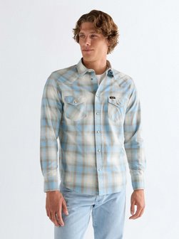 Herren Langarmhemd - Western