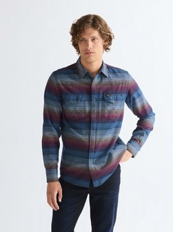 Herren Langarmhemd - Western