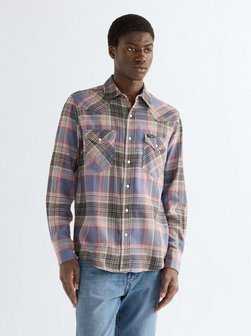 Herren Langarmhemd - Western