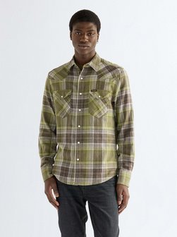 Herren Langarmhemd - Western