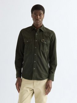 Herren Langarmhemd - Western