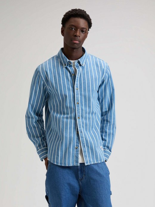 Herren Langarmhemd - Workwear