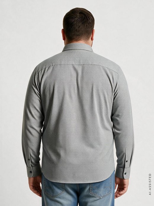 Herren Langarmhemd