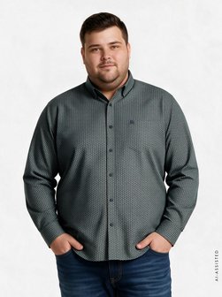 Herren Langarmhemd