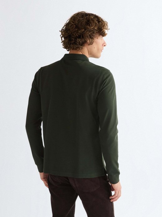 Herren Langarmpolo - Polo