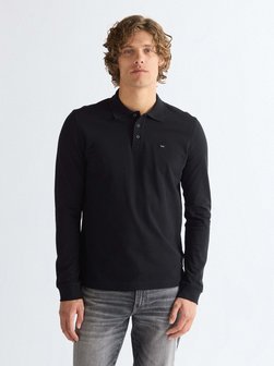 Herren Langarmpoloshirt