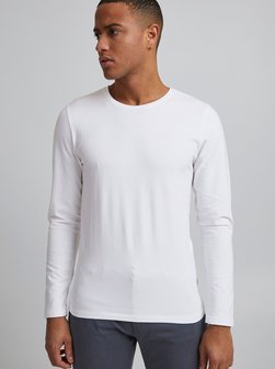 Artikelbild Herren Langarmshirt - CFTheo von CASUAL FRIDAY in weiß uni