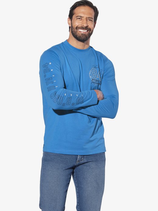 Herren Langarmshirt - NORGARD im 3er-Pack