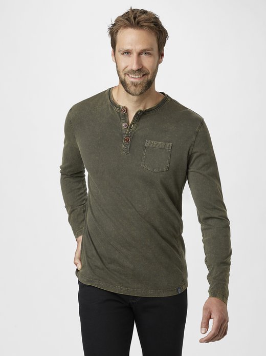 Herren Langarmshirt - Regular Fit