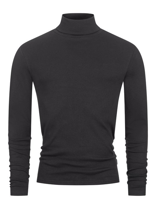 Herren Langarmshirt Rollkragen - Eagon