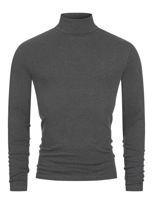 Herren Langarmshirt Rollkragen - Eagon