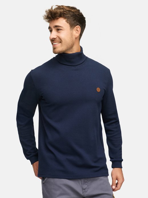 Herren Langarmshirt Rollkragen - INGuadalupe Roll neck