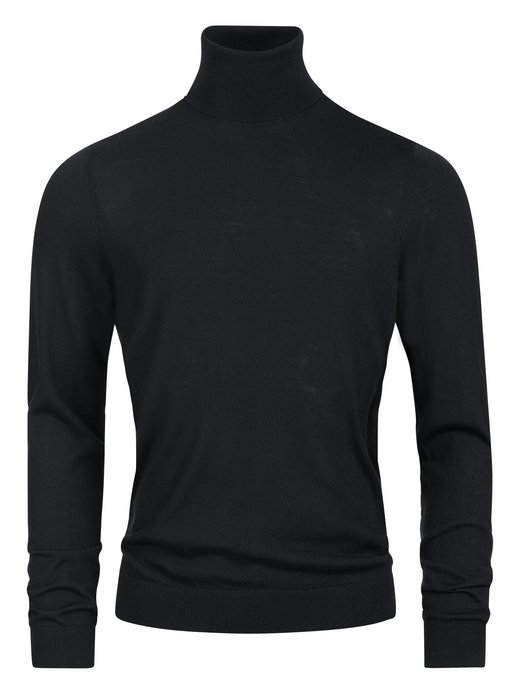 Herren Langarmshirt Rollkragen - KSJohannes merino roll neck knit
