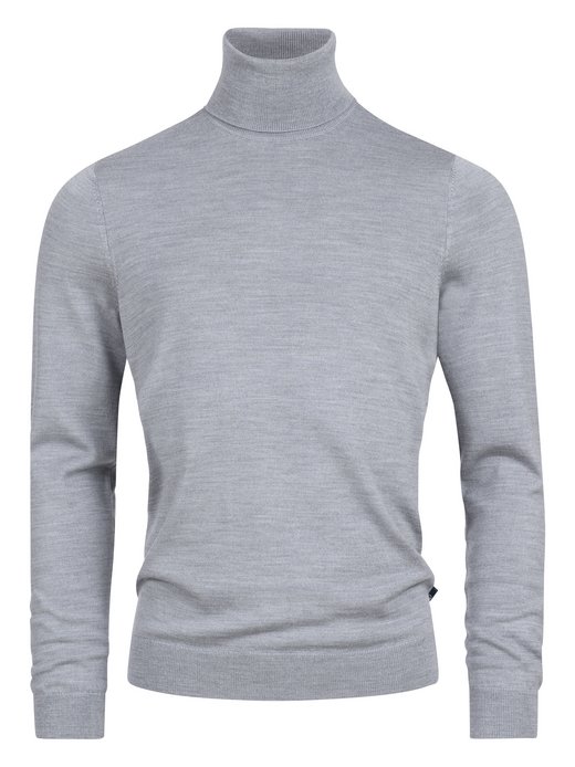 Herren Langarmshirt Rollkragen - KSJohannes merino roll neck knit