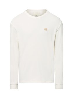 Artikelbild Herren Langarmshirt von Calvin Klein Jeans in ecru uni