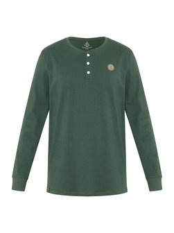 Artikelbild Herren Langarmshirt von Navigator in grün uni