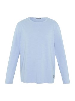 Artikelbild Herren Langarmshirt von Chiemsee in blau uni
