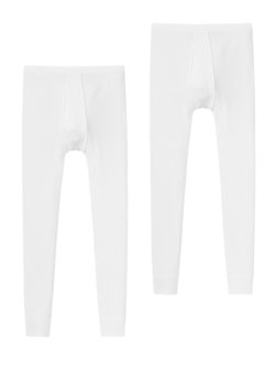 Herren Lange Unterhose  -  Original Doppelripp