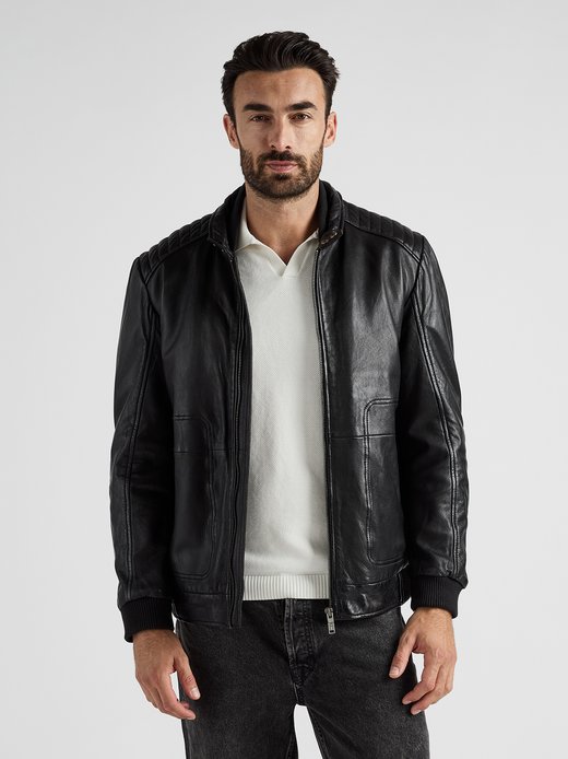 Herren Lederblouson