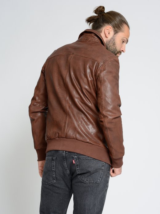 Herren Lederblouson