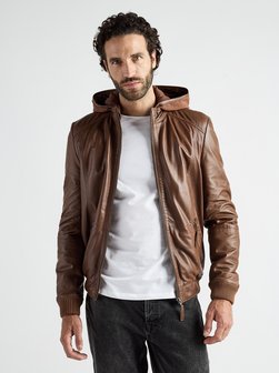 Herren Lederblouson
