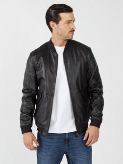 Herren Lederblouson