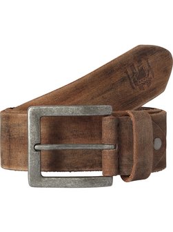 Herren Ledergürtel - NIKKEL