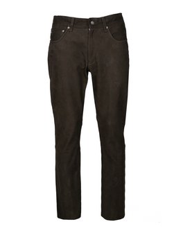 Artikelbild Herren Lederhose von JCC in braun uni