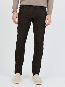 Artikelbild Herren Lederhose von JCC in braun uni