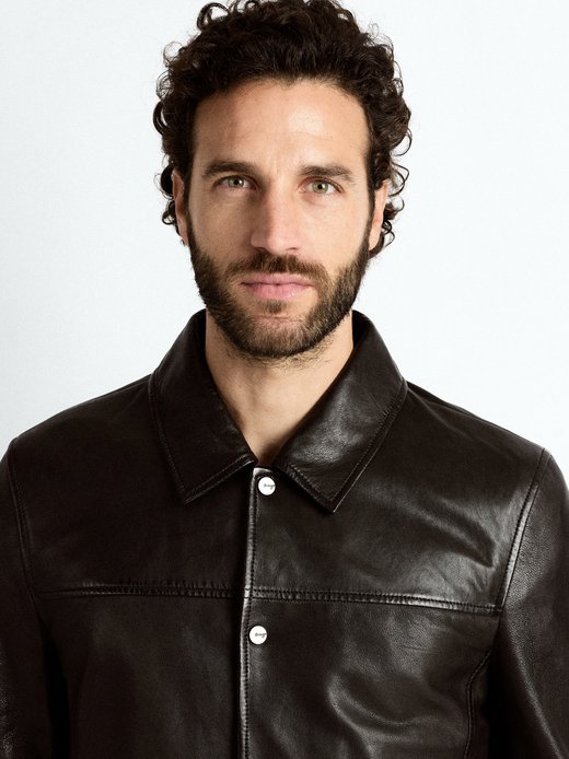 Herren Lederjacke 42025059