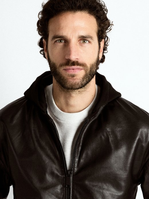 Herren Lederjacke 42025060