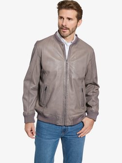 Artikelbild Herren Lederjacke - BELLAVENTO von BABISTA in braun uni