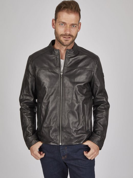 Herren Lederjacke - BUALESSIO