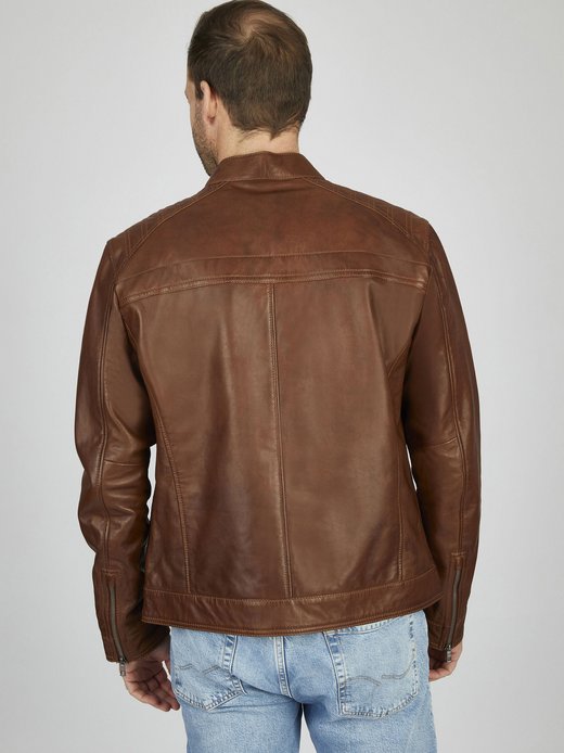 Herren Lederjacke - BUAMADEO