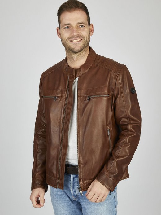 Herren Lederjacke - BUAMADEO