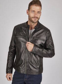 Herren Lederjacke - BUAMADEO