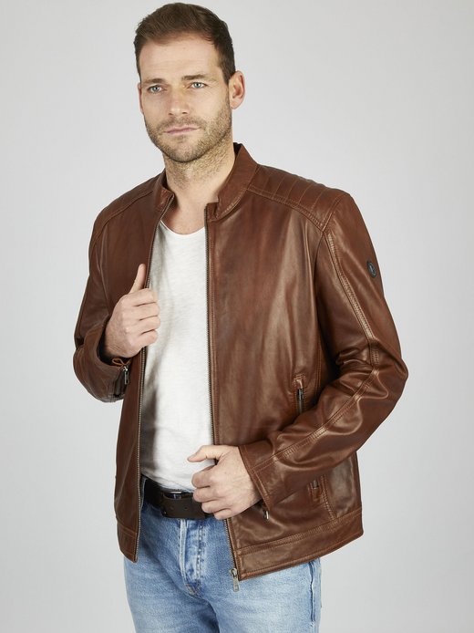 Herren Lederjacke - BUAPOLLO