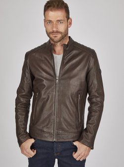 Artikelbild Herren Lederjacke - BUAPOLLO von Bugatti in braun uni