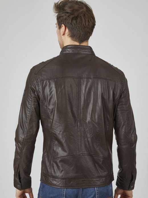 Herren Lederjacke - BUDANILO