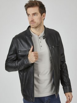 Herren Lederjacke - BUDANILO