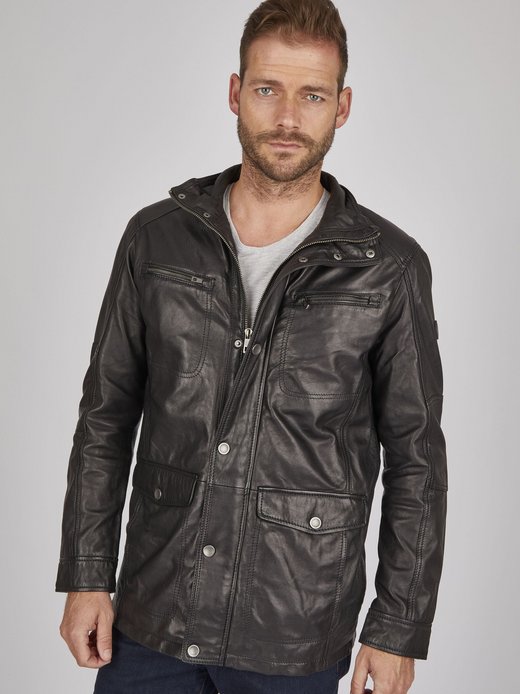 Herren Lederjacke - BUDAVID