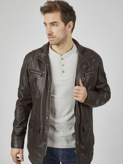 Herren Lederjacke - BUDAVID