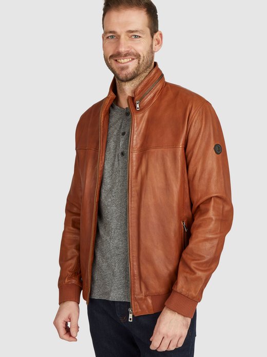 Herren Lederjacke - BUFABIANO