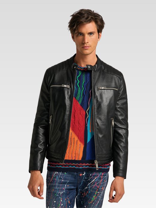 Herren Lederjacke  -  Bento