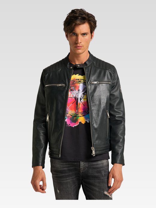 Herren Lederjacke  -  Bento