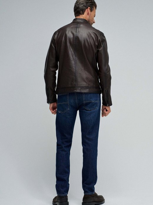 Herren Lederjacke - Biker