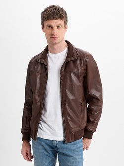 Artikelbild Herren Lederjacke - Croatia von Nils Sundström in braun uni