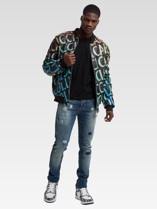 Herren Lederjacke  -  De Felice